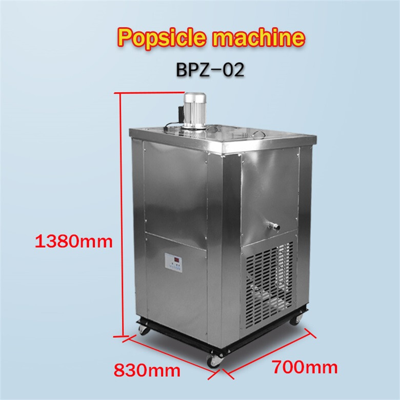 Kolice Commercial 2 Mold Sets ice Cream Popsicle Machine,ice pop maker,ice bars