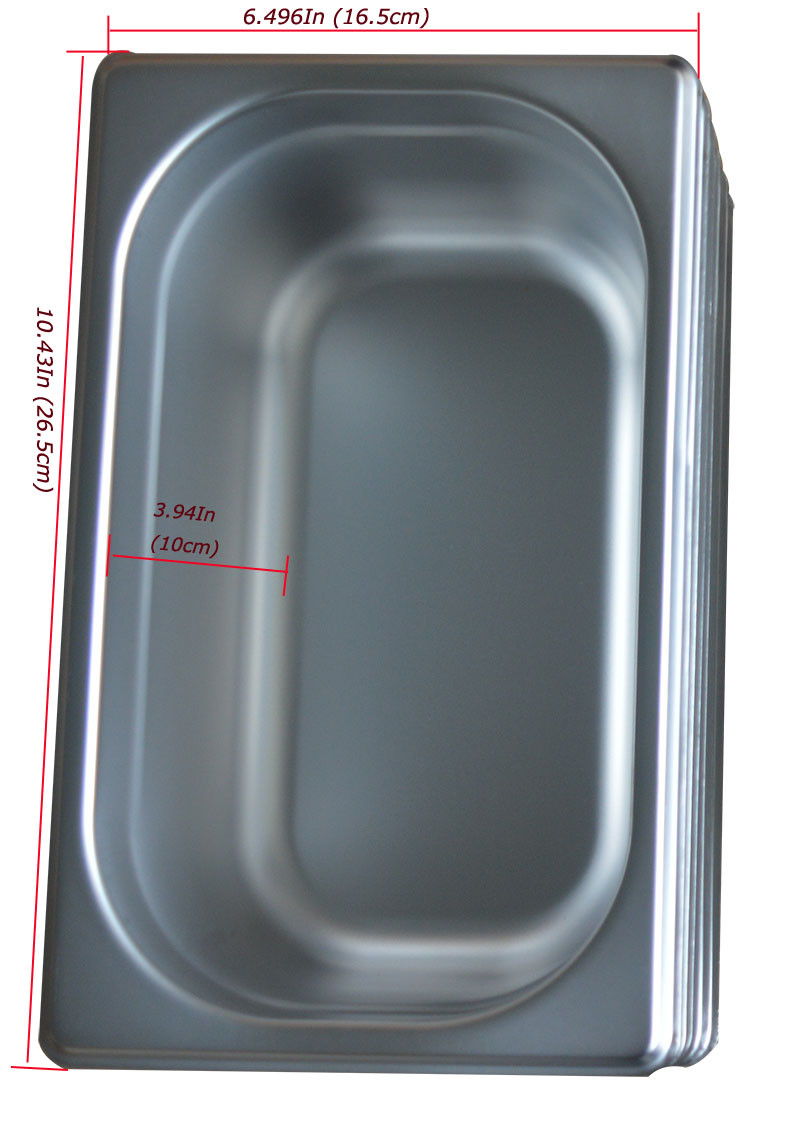 INTBUYING 220V Commercial Frozen Ice Cream Showcase Hard Ice Cream Cabinet 12Pan