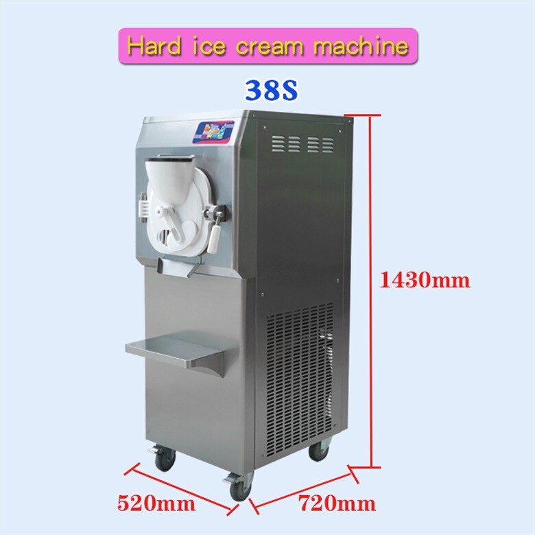 Kolice Commercial Italian ice Machine, Gelato Hard ice Cream Machine