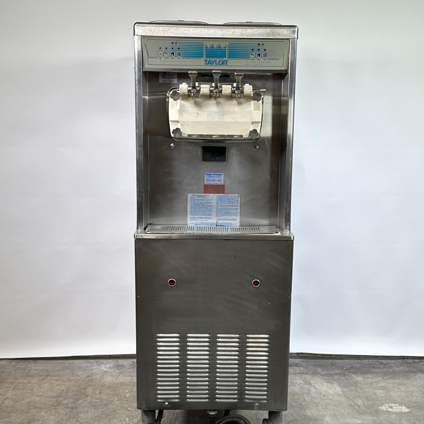 Taylor 794-33 Soft Serve Ice Cream Maker 3 Phase 208–230V (Water Cooled)