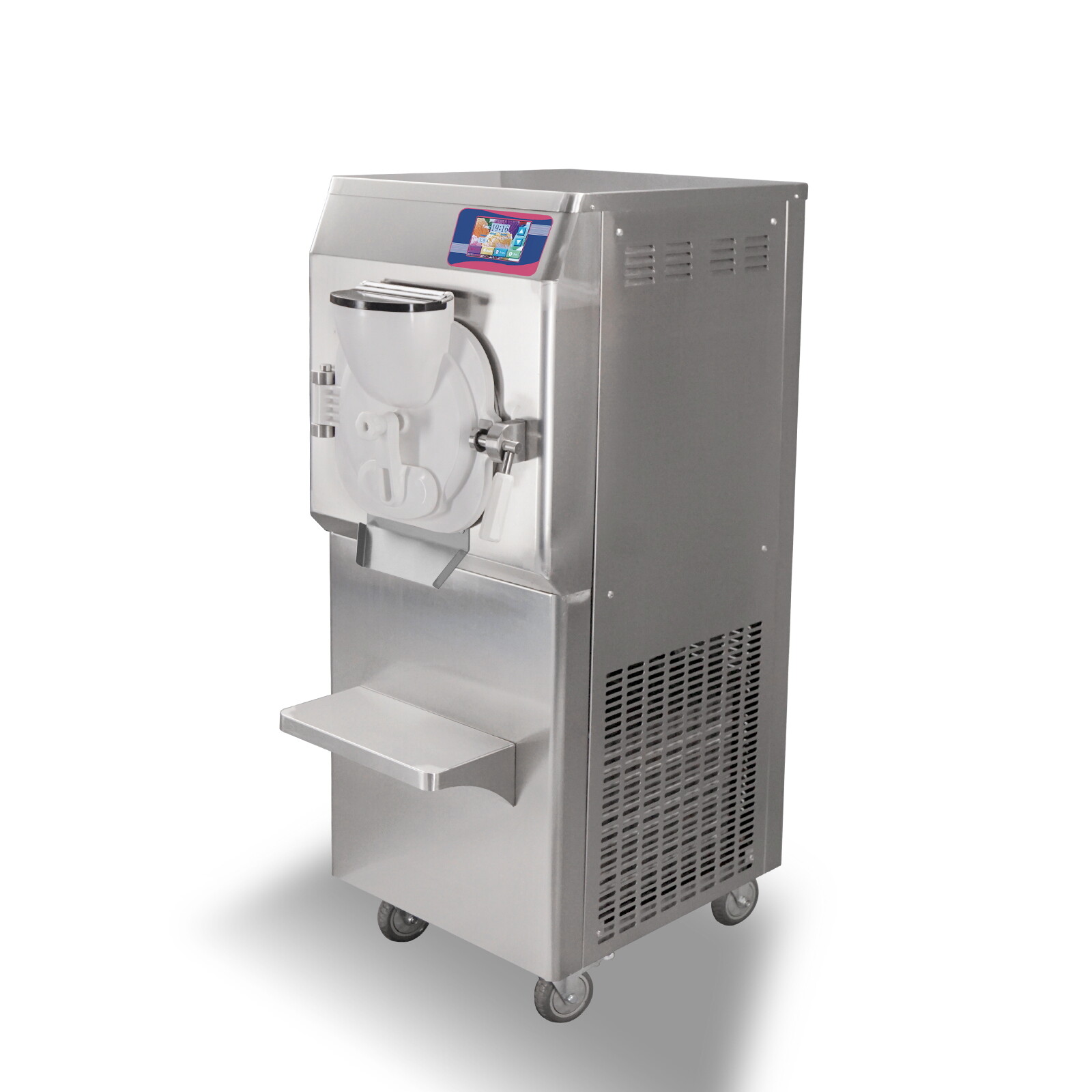 Kolice Commercial Italian Water Ice Machine, Gelato Hard ice Cream Machine