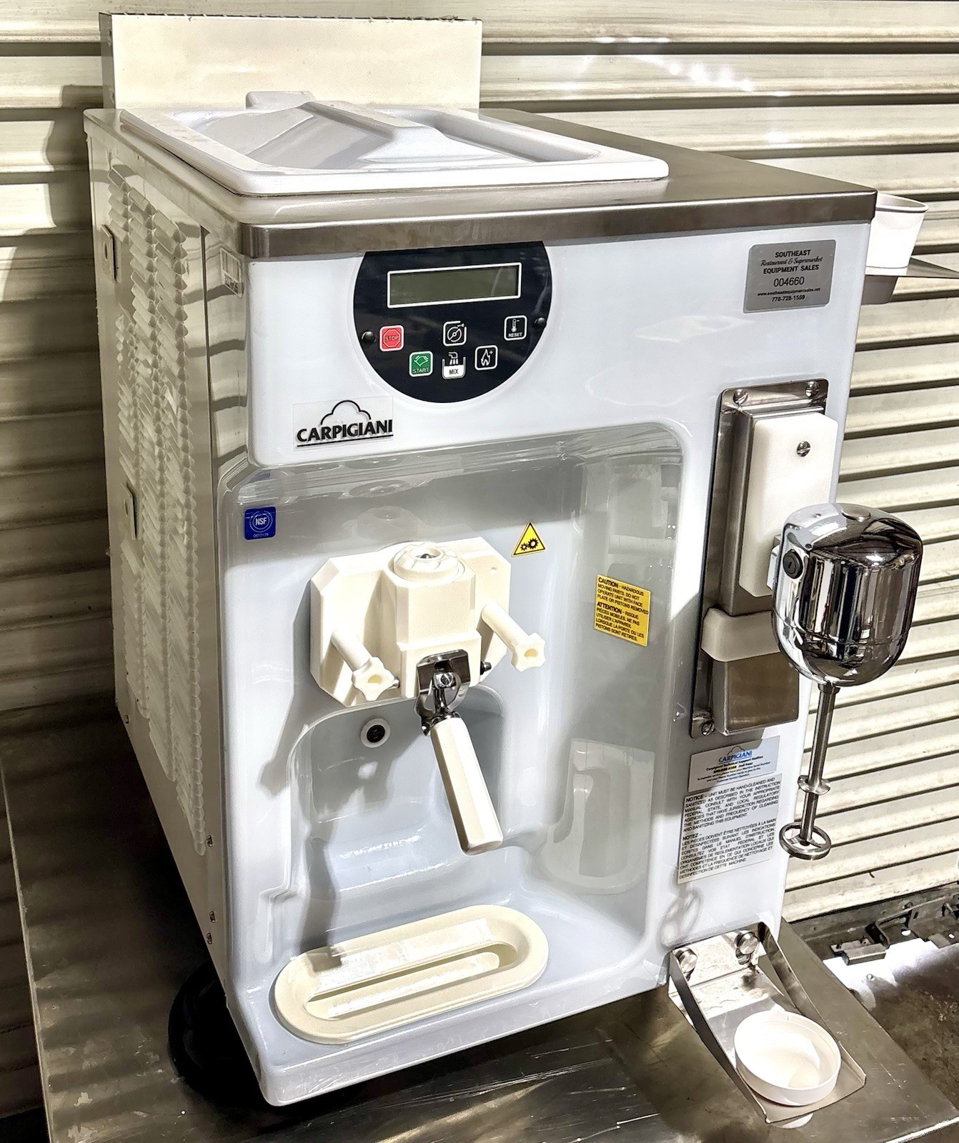 2022 Carpigiani 191 SP/US/E P Countertop Soft Serve Ice Cream Machine