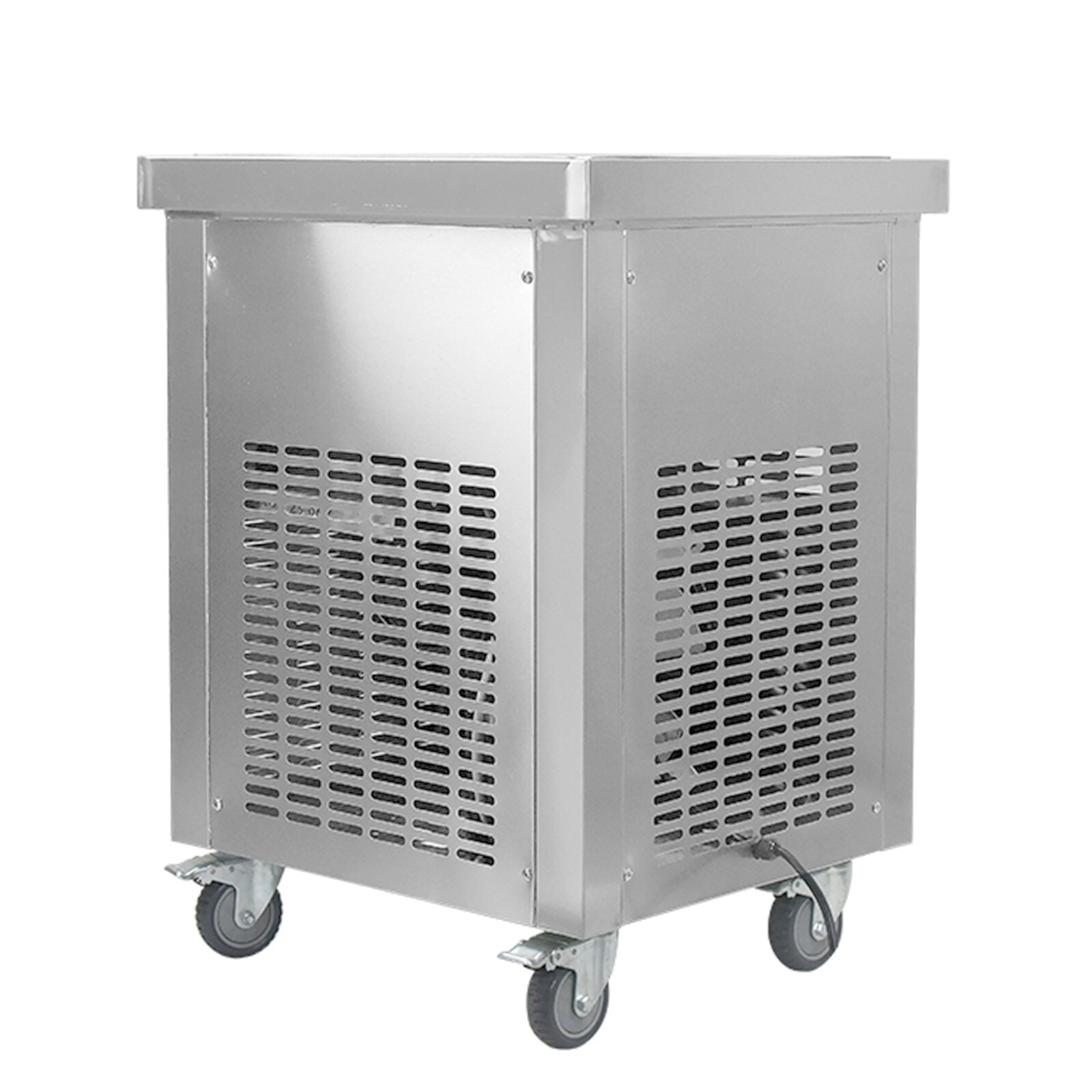Commercial ETL 21”x21″ square pan roll ice cream machine fried ice cream maker