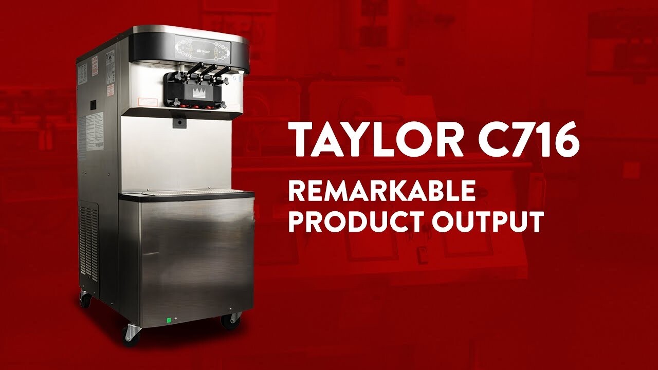 2014 Taylor C716 Soft Serve Frozen Yogurt Ice Cream Machine 1ph Air Cooled