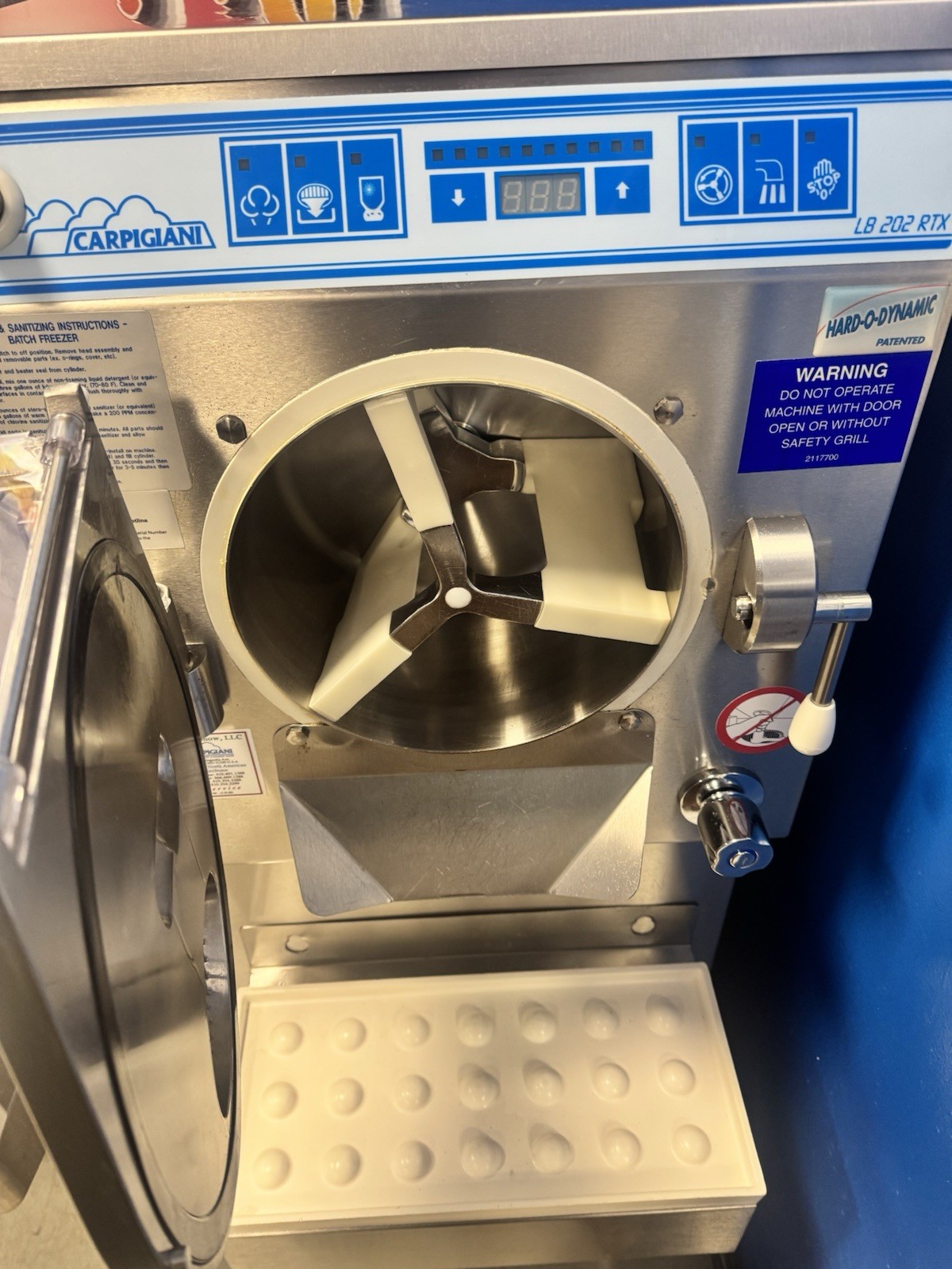 Refurbished Carpigiani LB202GRTX Batch Freezer Gelato Ice Cream 1 Year Warranty