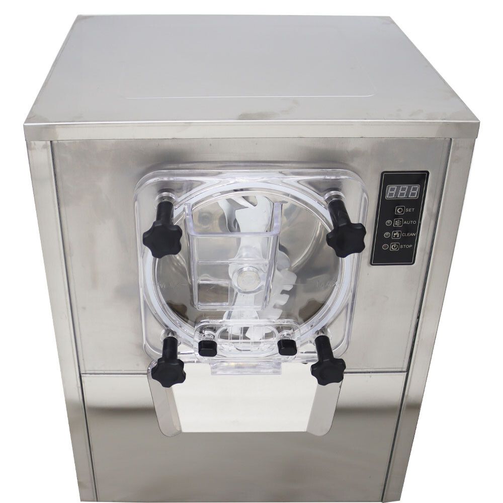 Electric Hard Ice Cream Machine with Digital Display 110V 1.9HP 25-30L/h Output