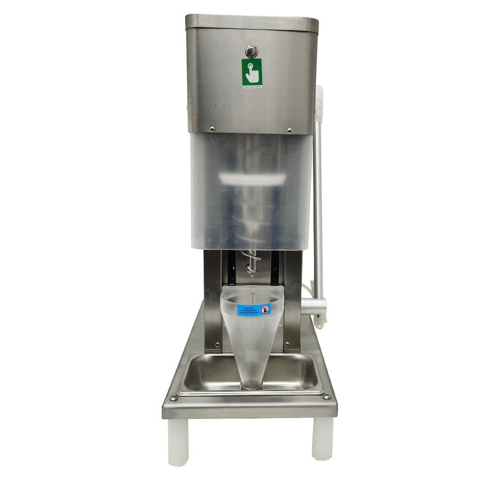 Fruit Ice Cream Machine Commercial Spiral Blender Mixer Easy Jet Wash w 2 Cups