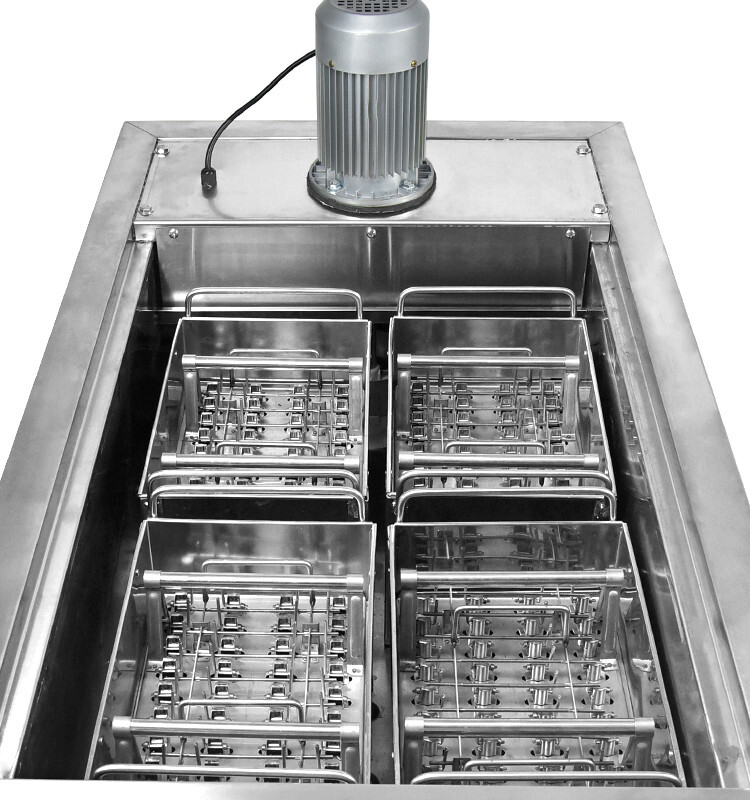 Kolice USA Commercial 4 molds ice popsicle machine,ice lollipop machine