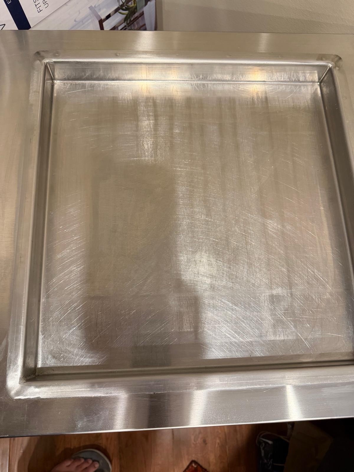 VEVOR Commercial Rolled Ice Cream Machine Single Pan, 1 Bucket CBJF-1DC-350