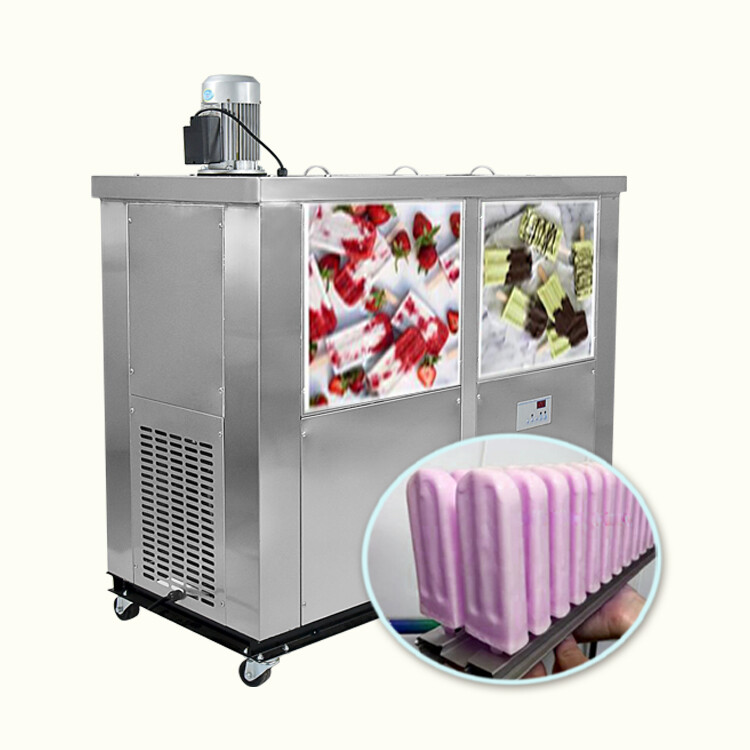 Kolice Commercial 6 Slim Molds Popsicle Machine,Ice Bars Machine,Ice Lolly Maker