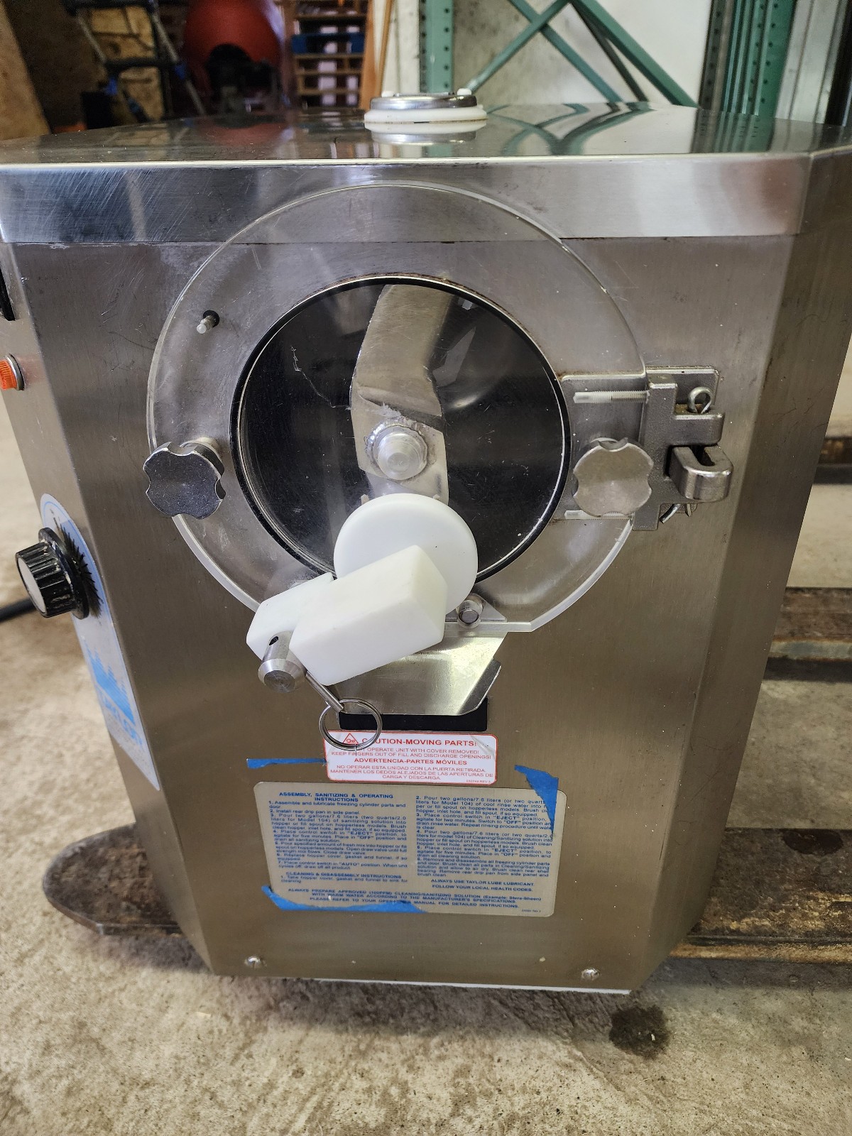 2017 Taylor 104-12 Countertop Batch Ice Cream Freezer 115V