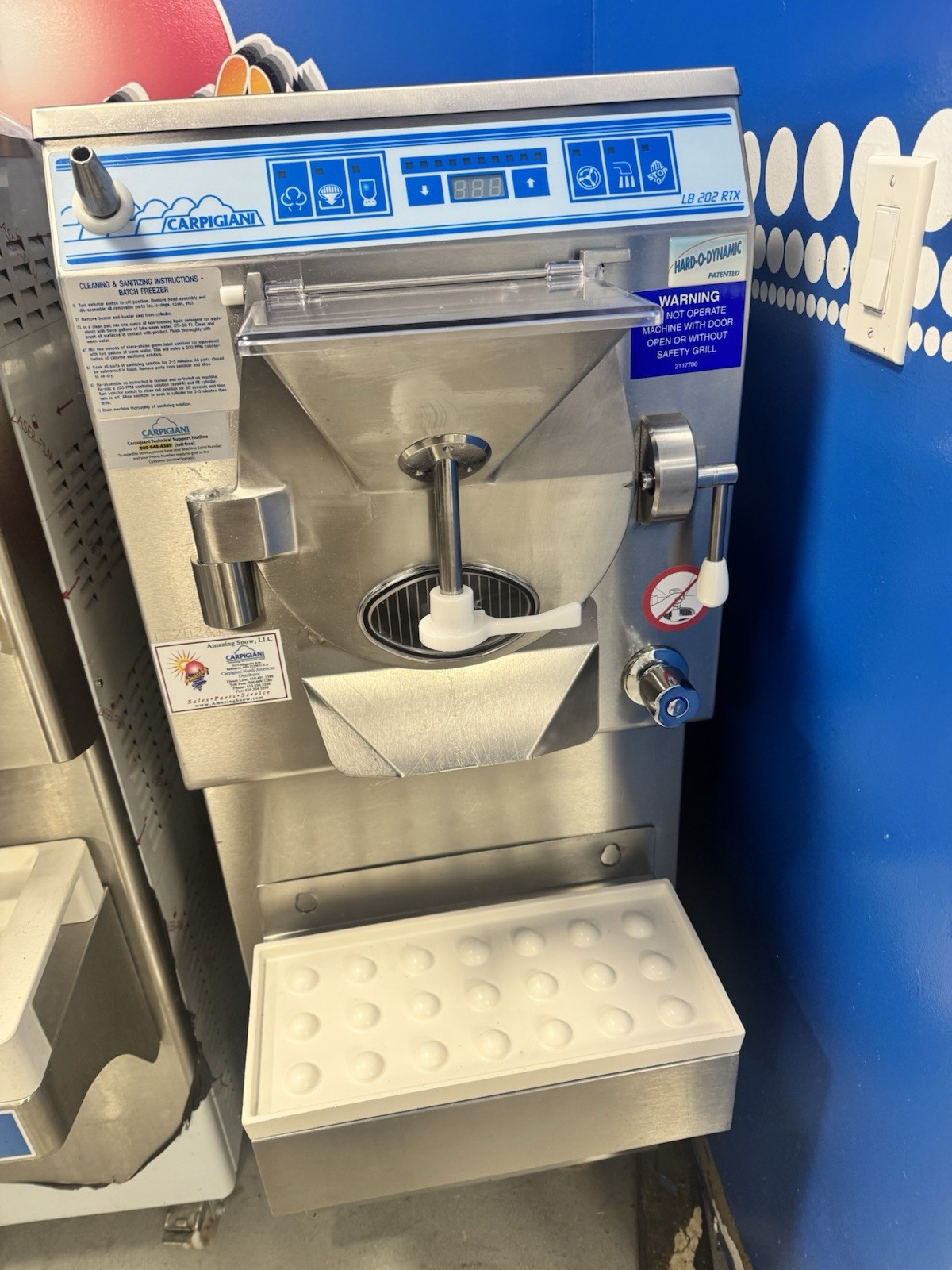 Refurbished Carpigiani LB202GRTX Batch Freezer Gelato Ice Cream 1 Year Warranty