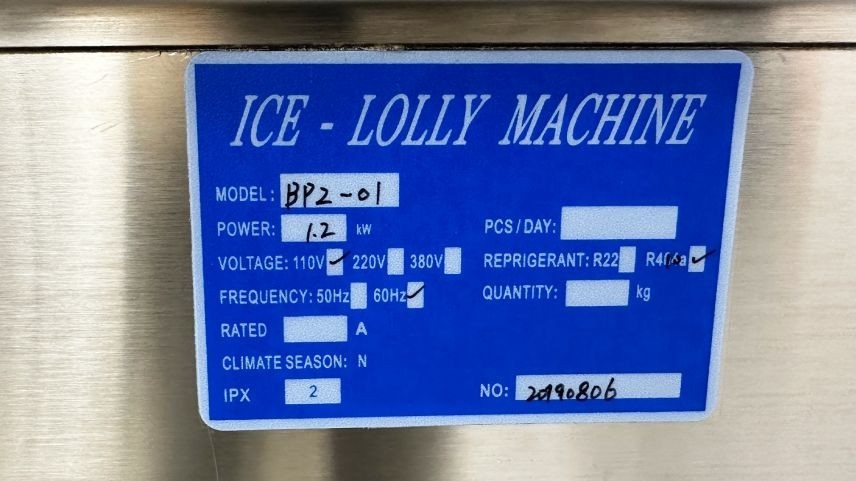 NEW Single Mold Popsicle Maker Machine Ice Cream Freezer Paletas BPZ-01