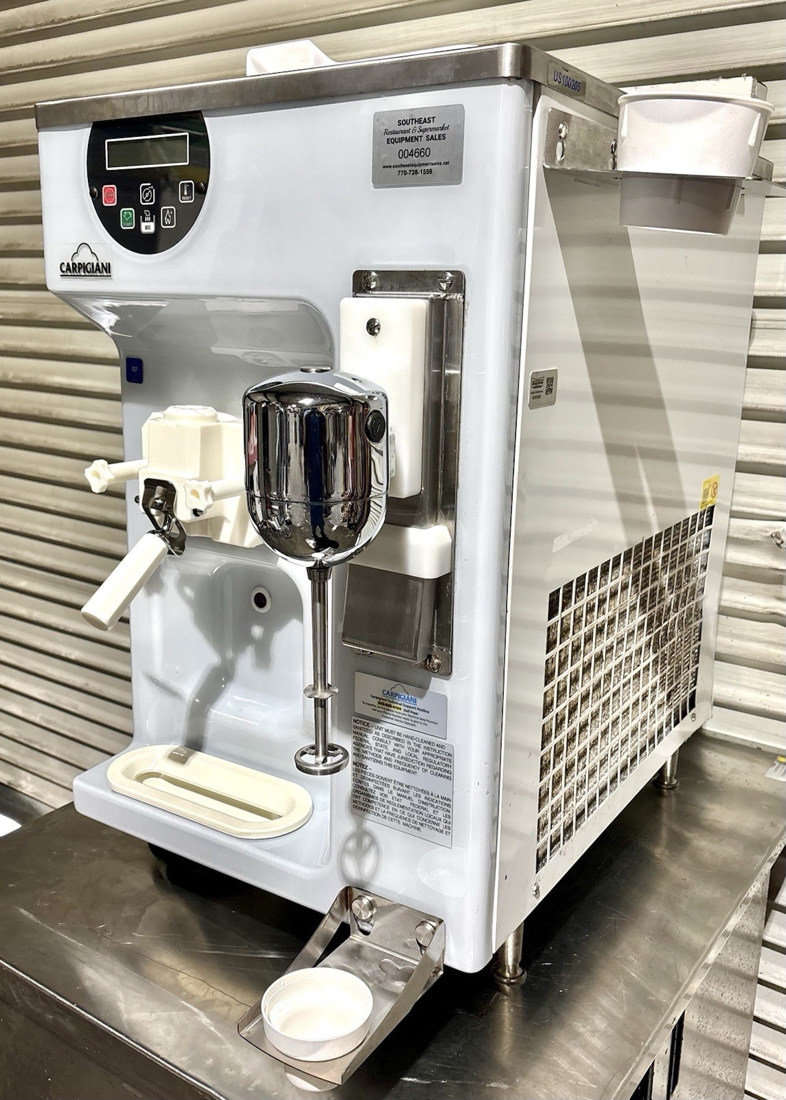 2022 Carpigiani 191 SP/US/E P Countertop Soft Serve Ice Cream Machine