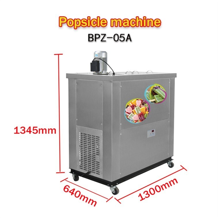 Kolice Commercial 5 Brazilian Slim Design Ice Sticks Popsicle Machine,Ice bars