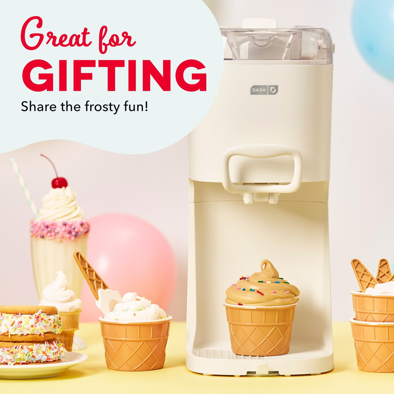Dash Soft Serve Ice Cream Yogurt Sorbet And – Ice Cream Machine For Home