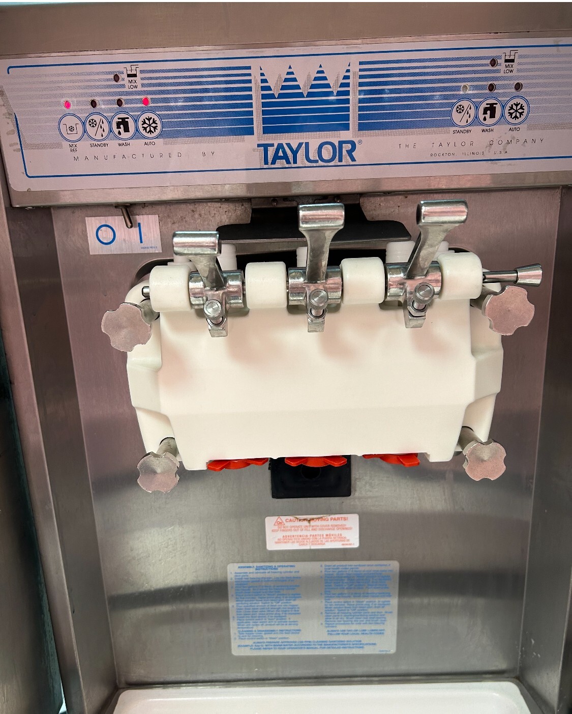 Taylor 794-33 Twin Twist Soft Serve Ice Cream Maker