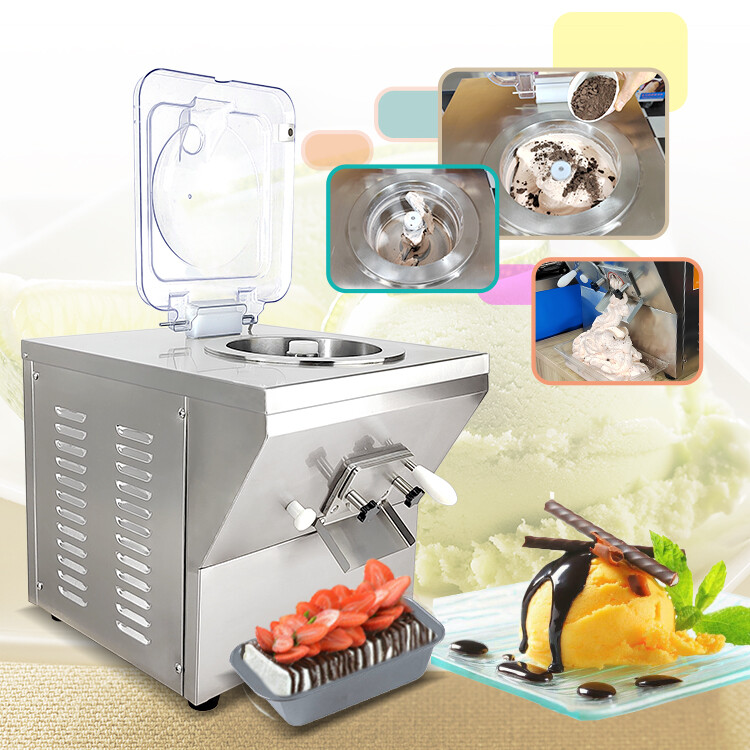 Kolice Commercial Italian ice maker, gelato hard ice cream machine 20L/hour