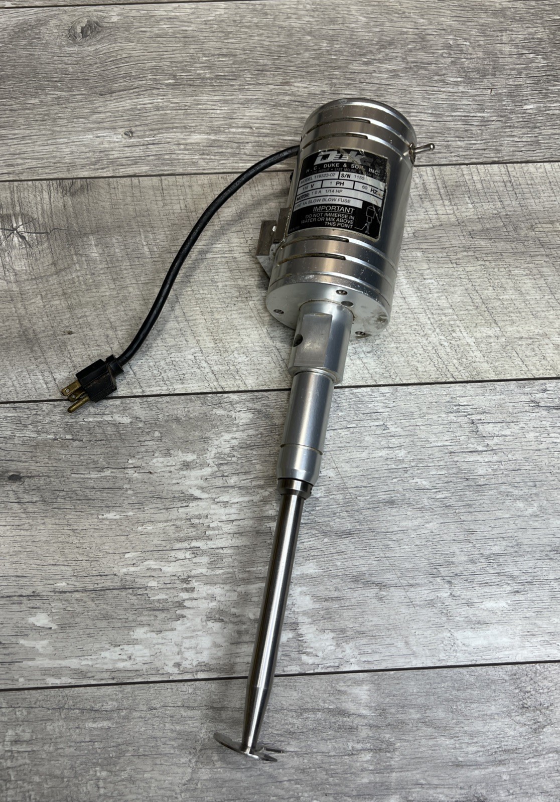 Electro Freeze HC119323-02 SPINDLE-ASSY 24OZ FRONT MOUNT – Works GREAT!