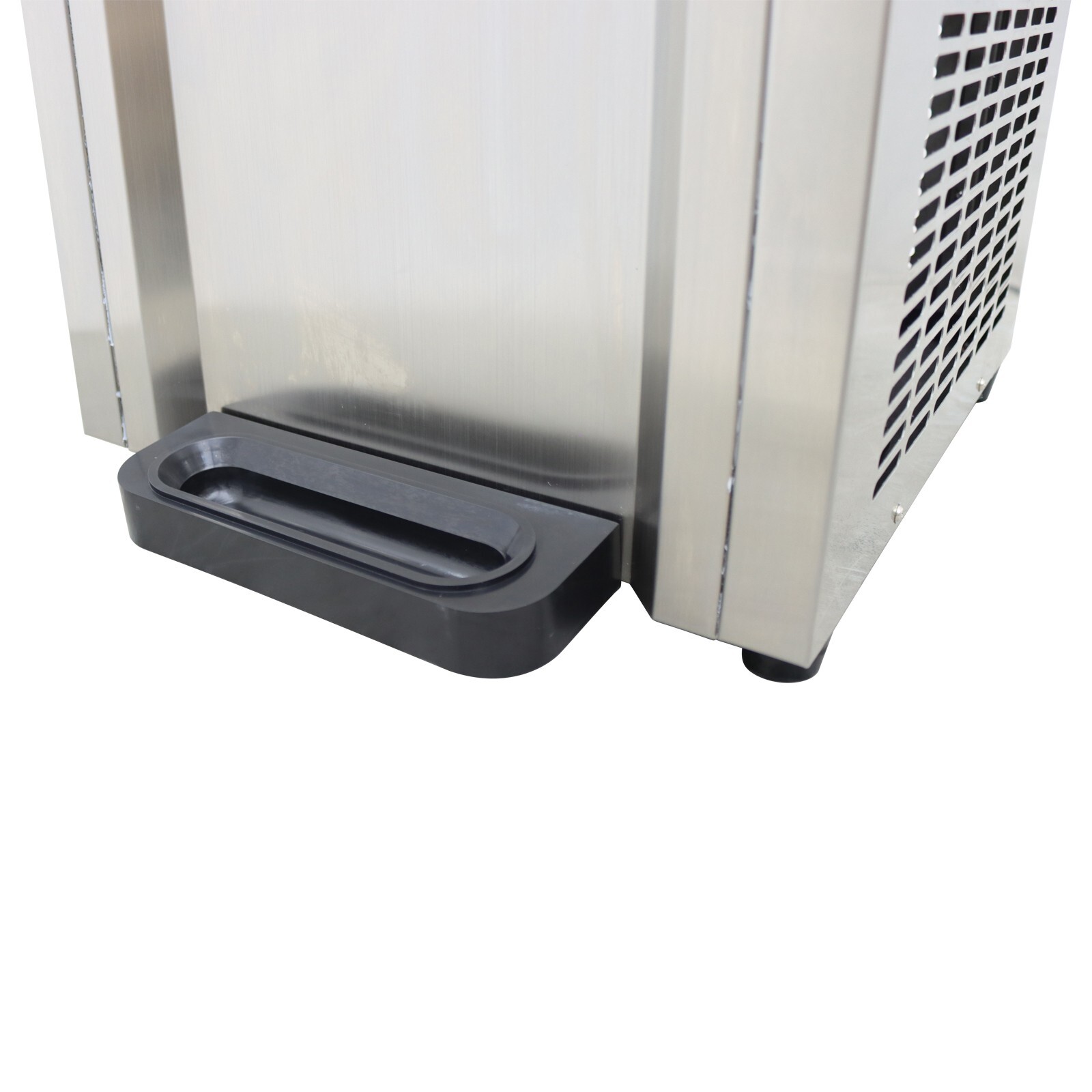 110V Tabletop 3 Flavors Soft Serve Ice Cream Maker Pre-cooling Double Cylinders