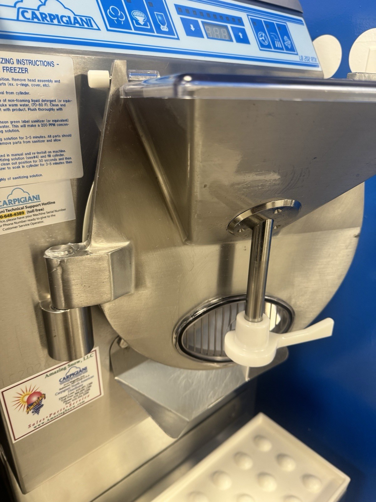 Refurbished Carpigiani LB202GRTX Batch Freezer Gelato Ice Cream 1 Year Warranty
