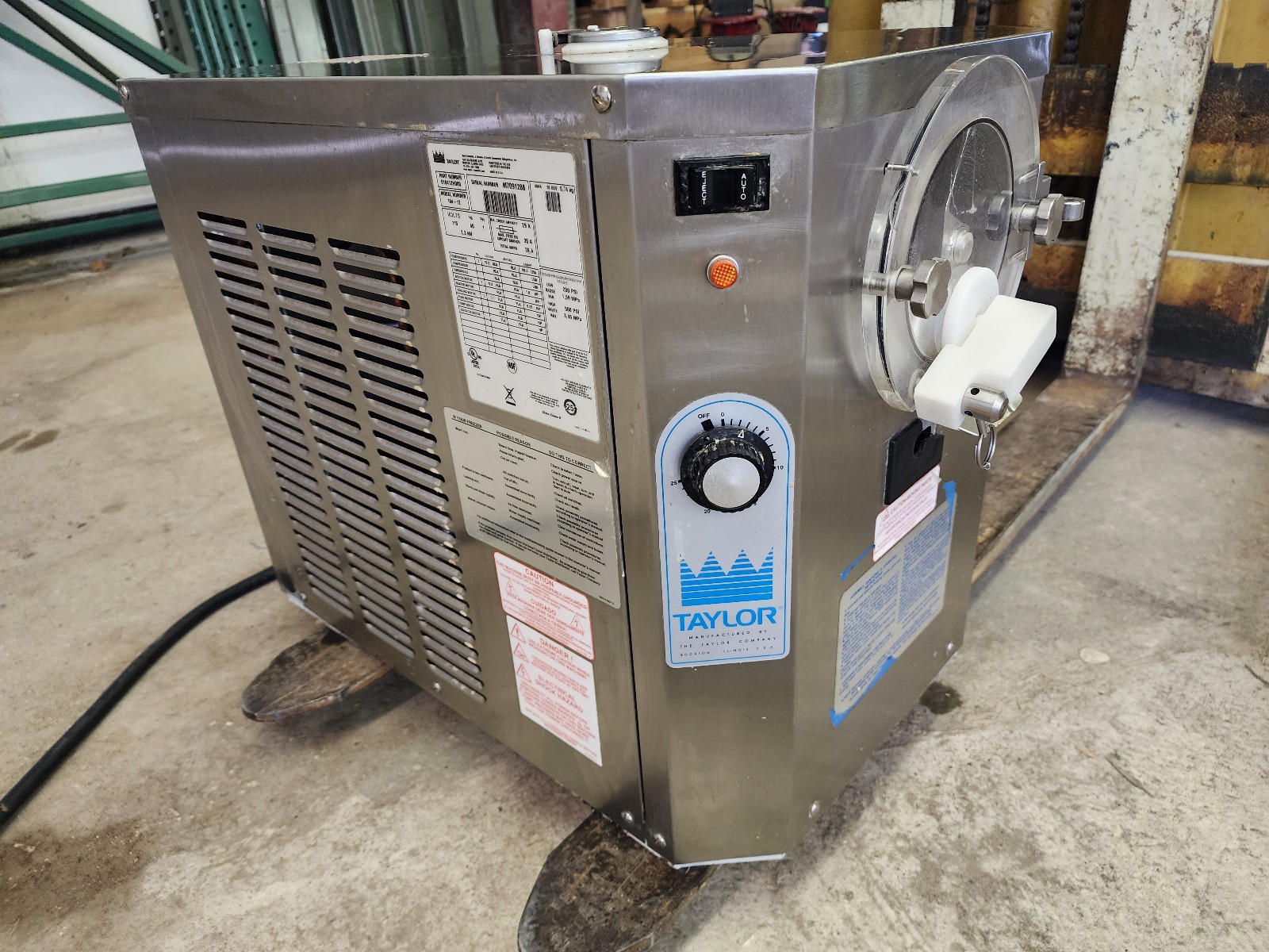 2017 Taylor 104-12 Countertop Batch Ice Cream Freezer 115V