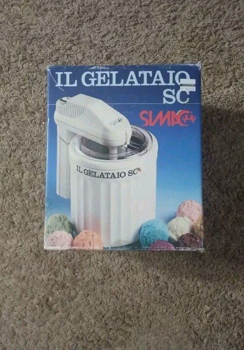 Simac IL Gelataio SC Ice Cream Machine Gelato Maker Gelato Italy 1.5L Electric