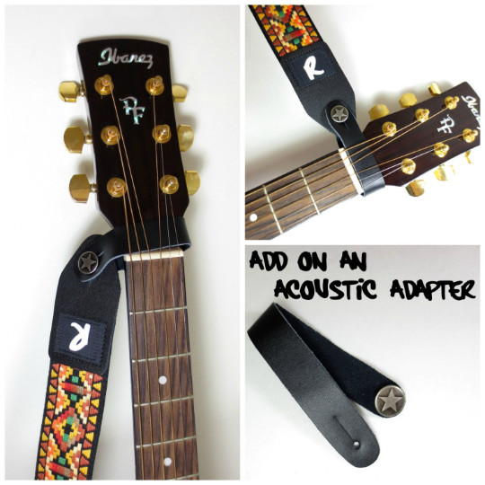 Ice Cream Cone Guitar Strap- Ice Cream Guitar Strap – Soft Serve Ice Cream