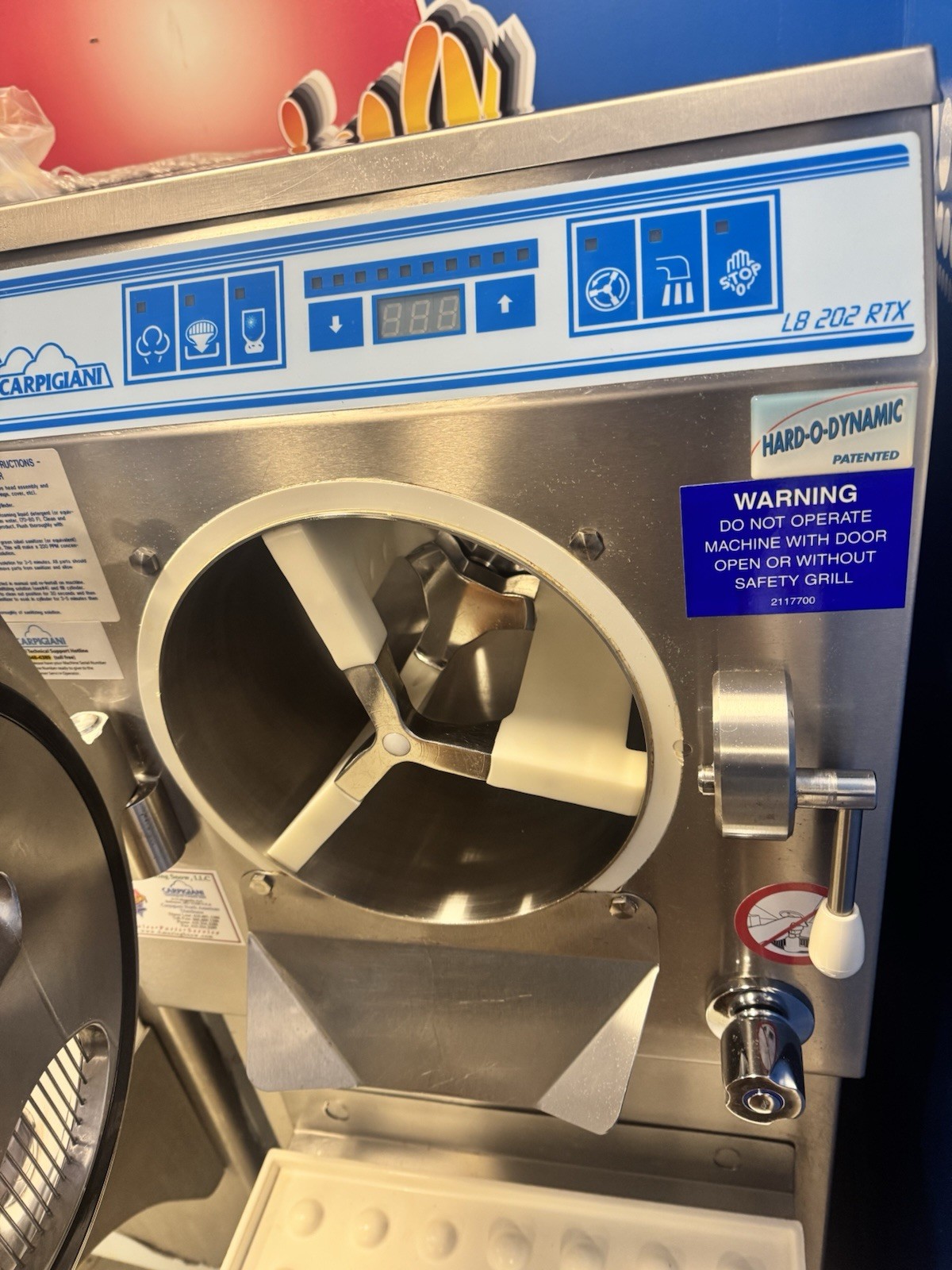 Refurbished Carpigiani LB202GRTX Batch Freezer Gelato Ice Cream 1 Year Warranty
