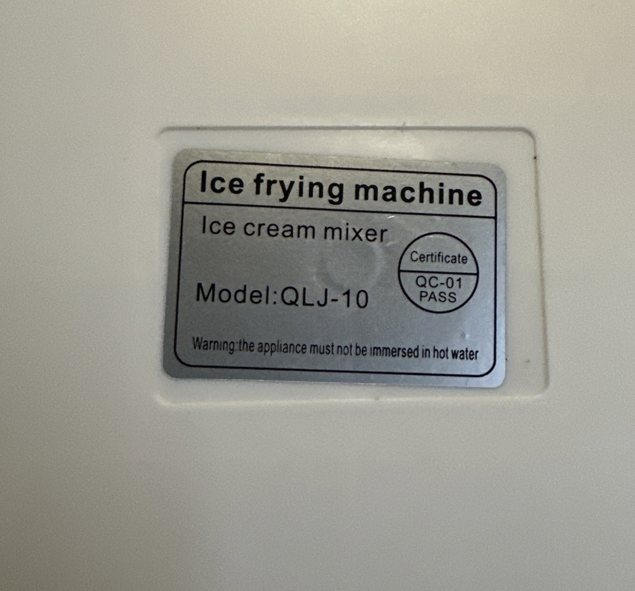 Household Ice Machine Ice Cream Machine Mini Fried Yogurt Machine NO ACCESSORIES