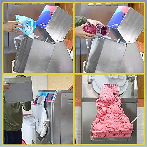 Kolice hard ice cream blender mixture blending machine with fruits blending mach