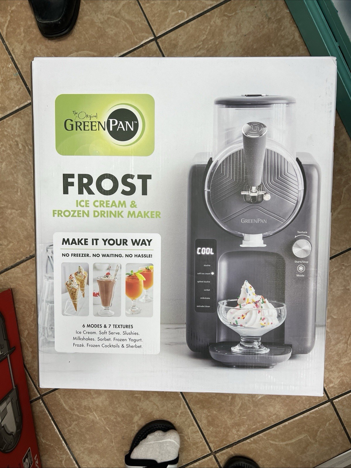 Frost Ice Cream Machine & Frozen Drink Maker, Soft Serve, Slushie, Milkshakes…