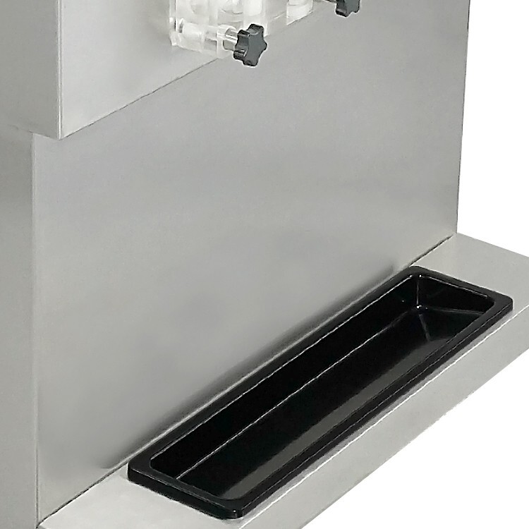 Kolice Commercial 5 flavors soft ice cream maker with different shapes nozzles