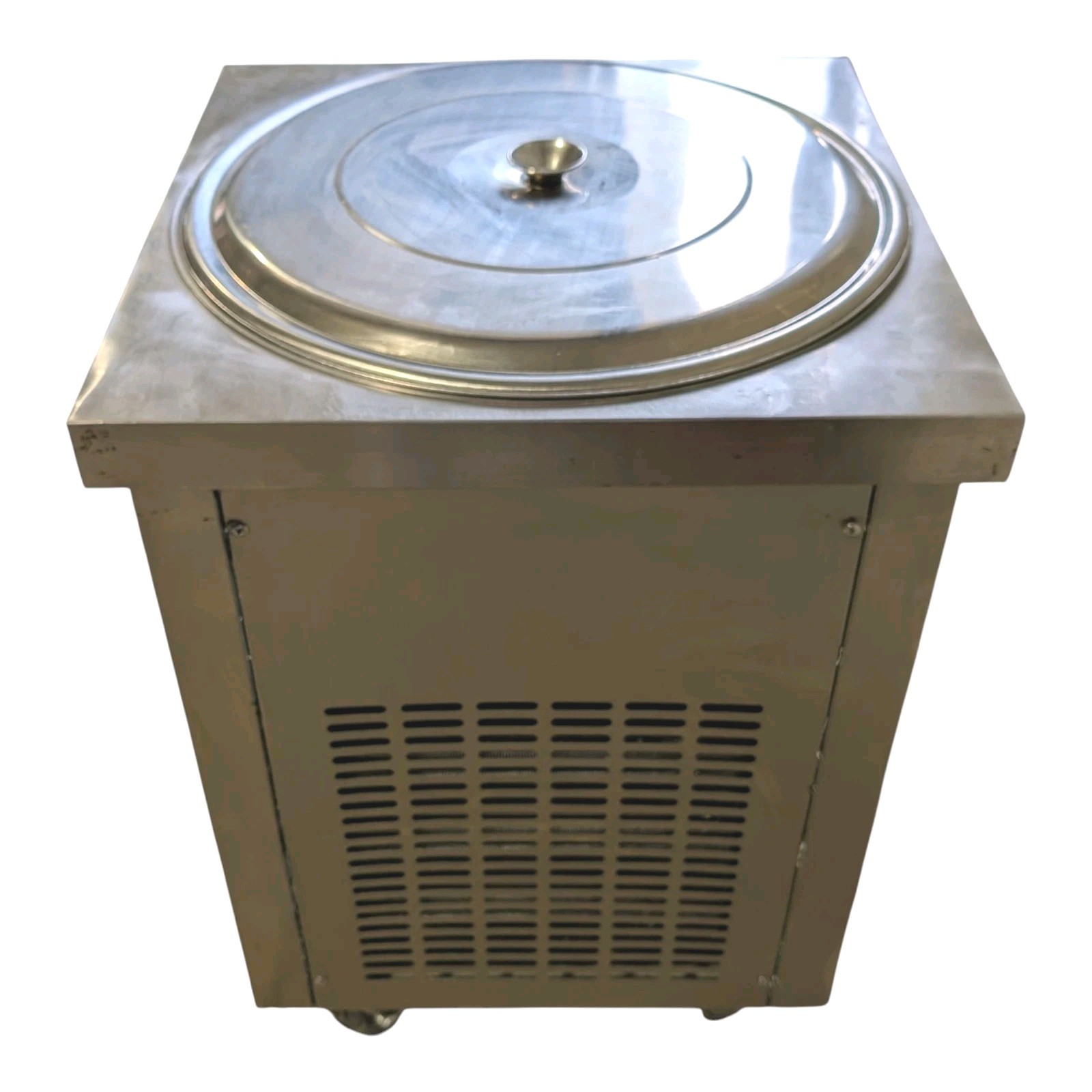 Kolice ETL Commercial Ice Cream Roll Machine KO600P 22″ Single Round Ice Pan Lid