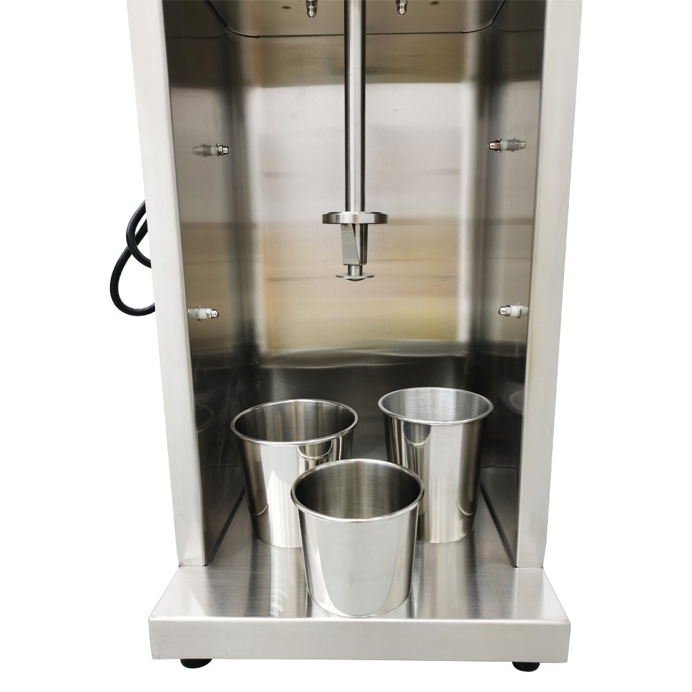 Ice Cream Blender Machine 110V w/ 3 Round Stainless Steel Molds Creamy Ice Cream