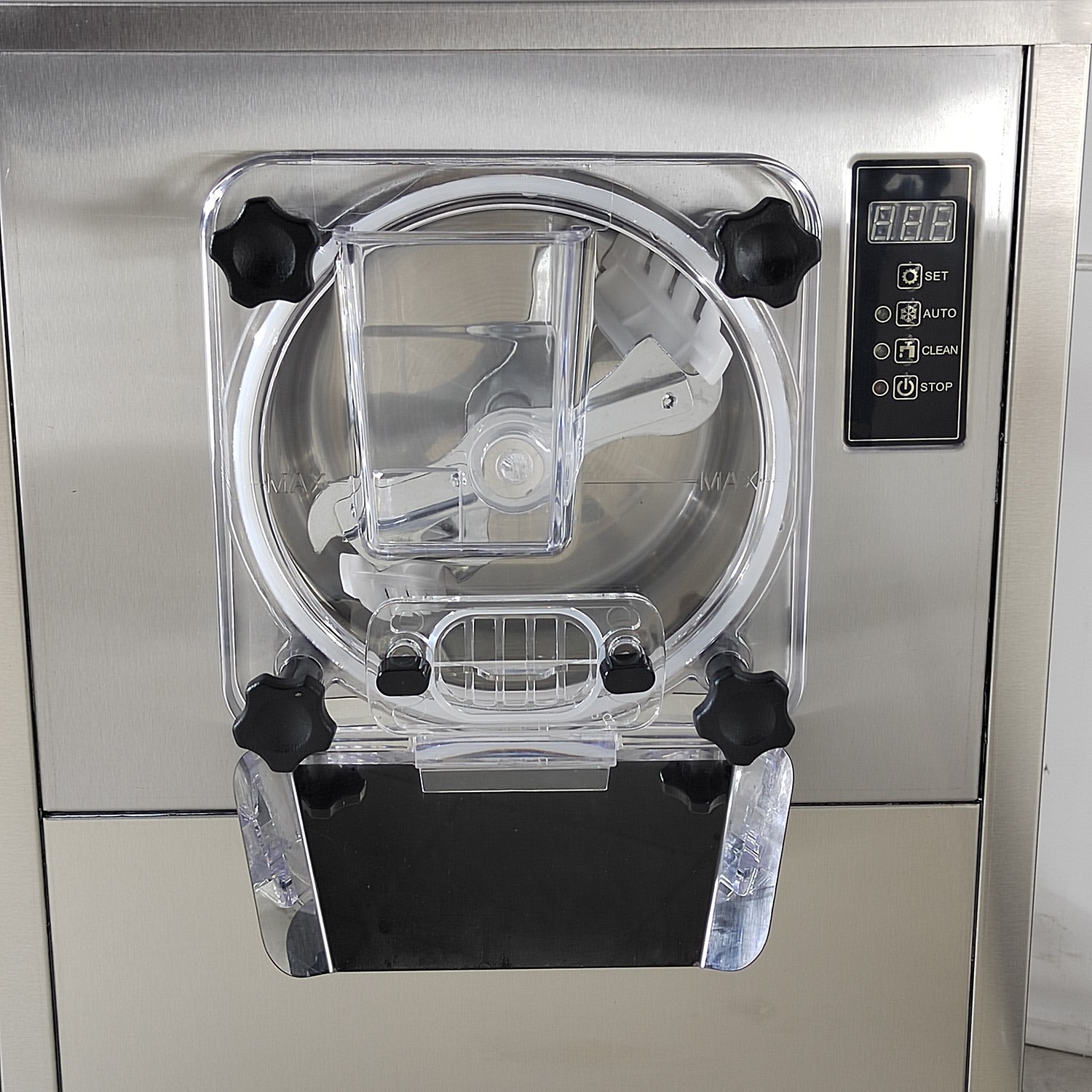 Countertop Hard Ice Cream Machine,Mini Ice Cream Maker,Gelato Ice Cream Machine
